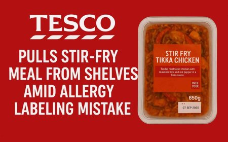 Tesco Pulls Stir-Fry Meal from Shelves Amid Allergy Labeling Mistake