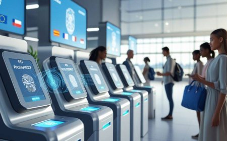 EU Airports Say Goodbye to Passport Stamps: Biometric Checks Take Over