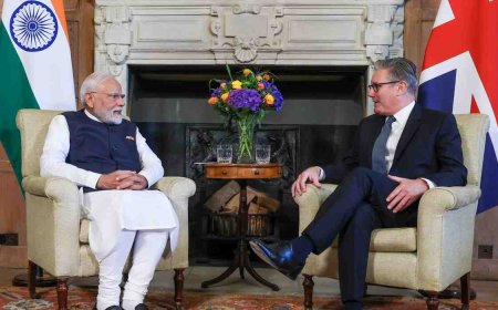 Modi Meets Starmer in Mumbai: India-UK Alliance Gets a Boost