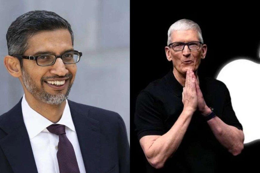 Big Tech Transition: Tim Cook Steps Down, Sundar Pichai Applauds as John Ternus Becomes CEO