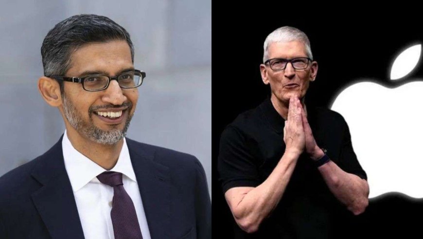 Big Tech Transition: Tim Cook Steps Down, Sundar Pichai Applauds as John Ternus Becomes CEO