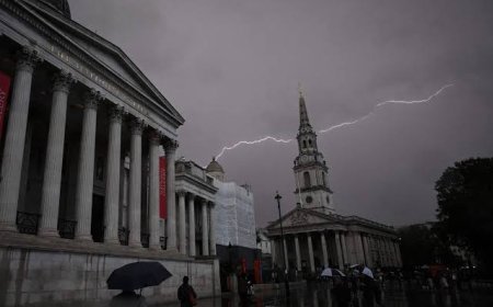 UK Weather Warning: Thunderstorms Hit England Today