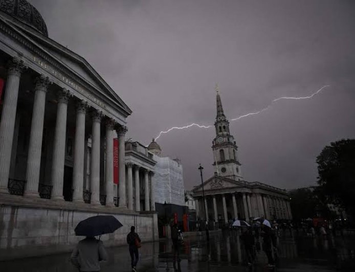 UK Weather Warning: Thunderstorms Hit England Today