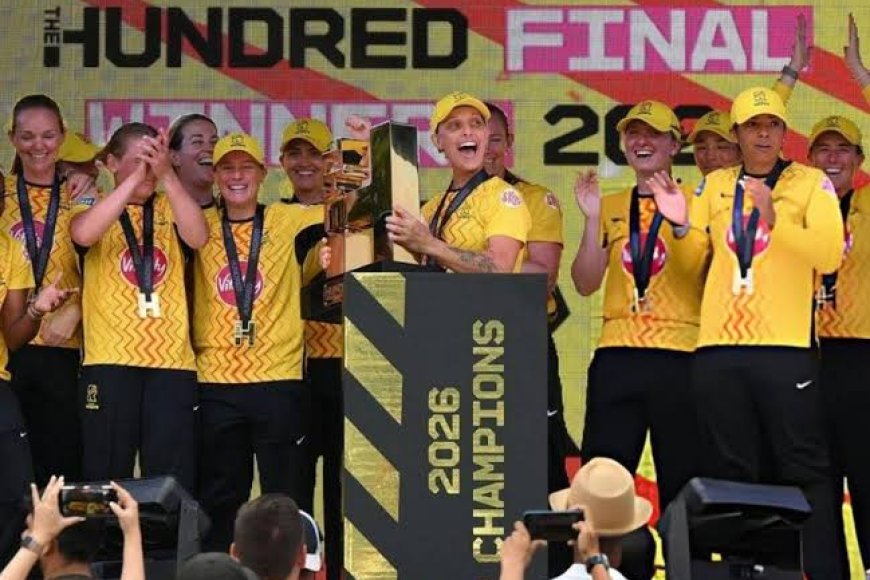 Trent Rockets Thrash Sunrisers Leeds to Win First Women's Hundred Title in One-Sided Final at Lord's