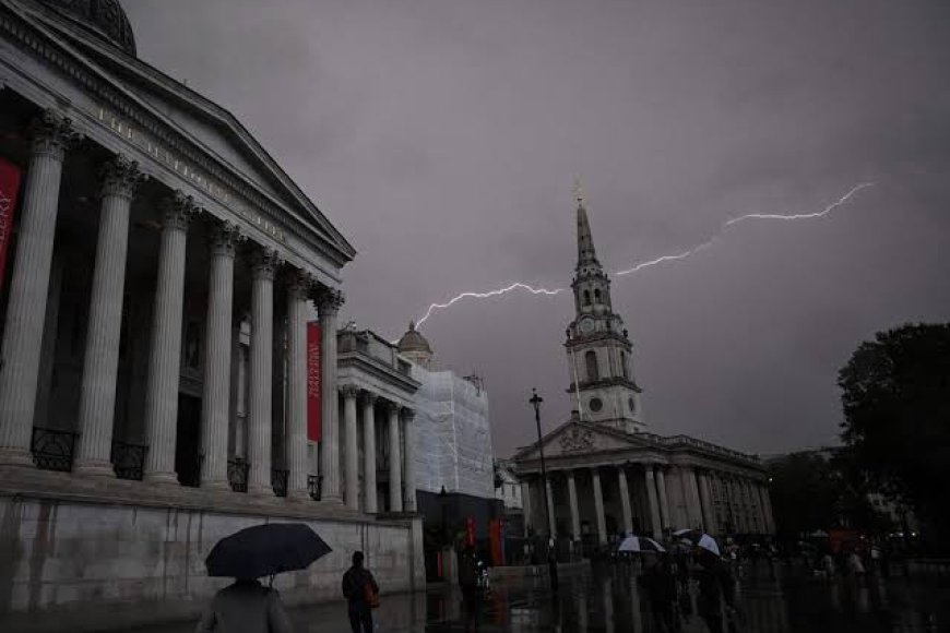 UK Weather Warning: Thunderstorms Hit England Today