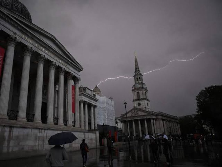 UK Weather Warning: Thunderstorms Hit England Today