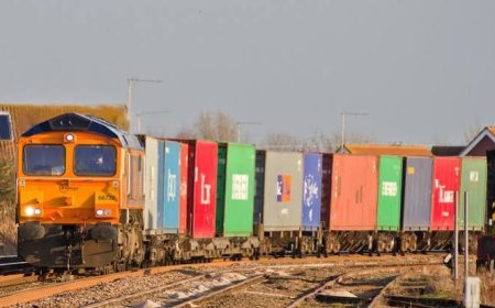 UK Sets 40% Rail Freight Growth Target by 2040