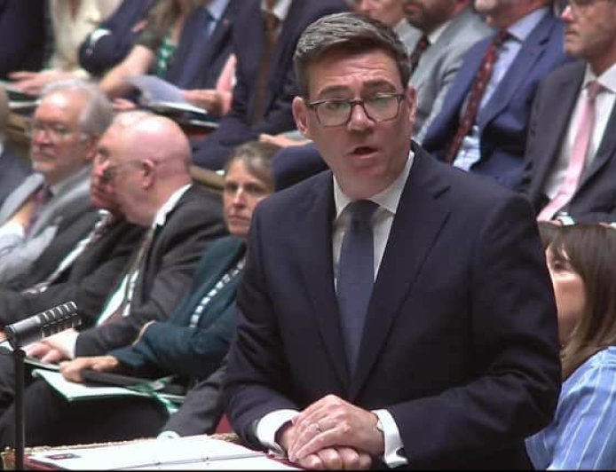 Andy Burnham Grilled in Parliament as Fiscal Pressure Builds